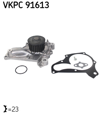 Vodné čerpadlo, chladenie motora SKF